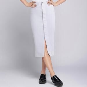 Current/Elliott NWT The Insignia‎ Skirt in Optic White